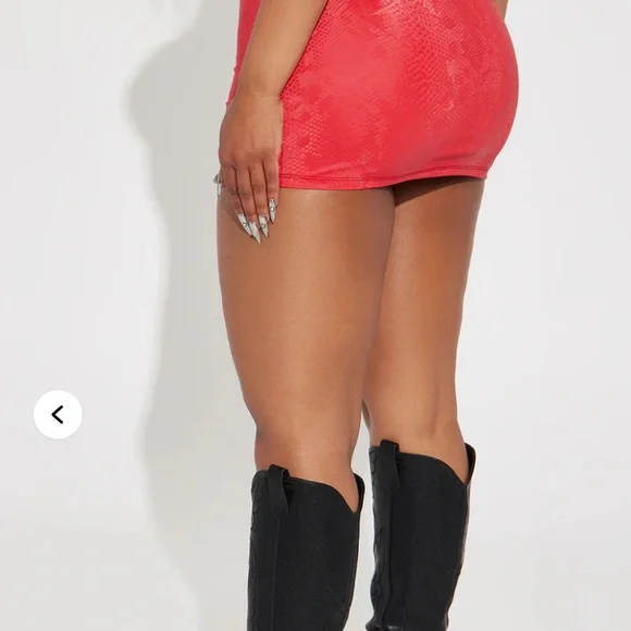 Python Micro Mini Skirt - Picture 3 of 3